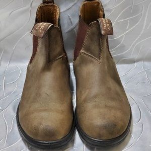Brown Rustic Leather Blundstones (6.5 AU 7.5 US)